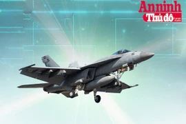 [Infographic] Tiêm kích hạm hạng nặng mạnh nhất thế giới - Boeing F/A-18E/F Super Hornet