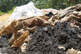 Hơn 145 tấn chất thải nguy hại của Formosa được chuyển ra Phú Thọ