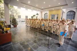 Lễ báo công 65 năm truyền thống Đoàn thanh niên công an Hà Nội