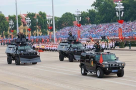 Ngắm dàn xe đặc chủng của lực lượng Công an nhân dân trong ngày tổng duyệt sự kiện A80