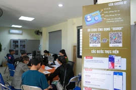 Công an phường Hoàn Kiếm trong cao điểm kết nối dữ liệu đô thị số Hà Nội