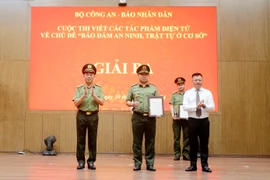 An ninh Thủ đô đoạt giải cuộc thi “Bảo đảm an ninh, trật tự ở cơ sở”