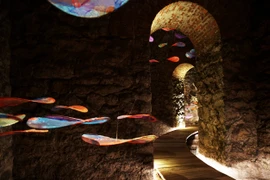 Ấn tượng không gian nghệ thuật trong tháp nước Hàng Đậu