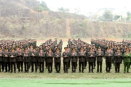 Bộ Tư lệnh Cảnh vệ khai giảng khóa huấn luyện chiến sĩ mới