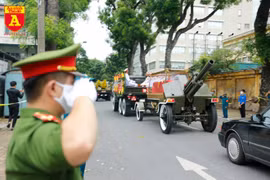 Công an Hà Nội đảm bảo an ninh Quốc tang nguyên Tổng Bí thư Lê Khả Phiêu