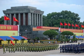 Sức mạnh hào hùng của các khối diễu binh, diễu hành tại buổi hợp luyện lần 2 