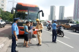 Hà Nội: Bố trí chốt trực giải tỏa ùn tắc giao thông dịp nghỉ lễ Quốc khánh 2/9