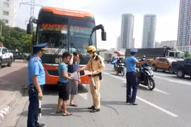 Hà Nội: Bố trí chốt trực giải tỏa ùn tắc giao thông dịp nghỉ lễ Quốc khánh 2/9