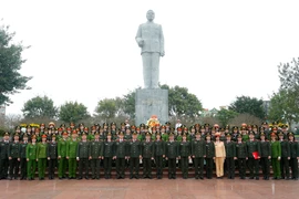 Trao đổi nghiệp vụ công tác phụ nữ trong lực lượng Công an nhân dân