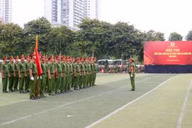 Những hình ảnh ấn tượng tại Hội thi Điều lệnh, quân sự, võ thuật của Công an Hà Nội