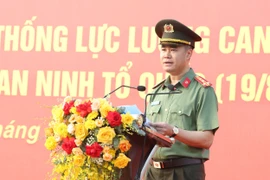 Lực lượng Công an Thủ đô thực hiện thi đua theo 13 chuyên đề 