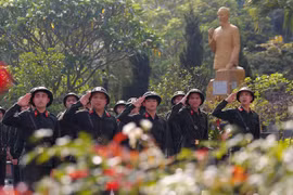 Bế giảng khóa huấn luyện chiến sĩ nghĩa vụ Công an nhân dân năm 2023