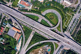 Cận cảnh những nút giao thông hiện đại của Thủ đô Hà Nội