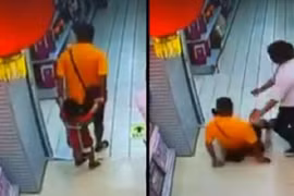 Đi siêu thị, cha mất thăng bằng ngã đè con trai tử vong