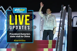 Tổng thống Philippines thăm Trung Quốc 