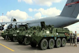 Yếu thế hơn, Mỹ vội nâng cấp hỏa lực cho xe Stryker ở châu Âu