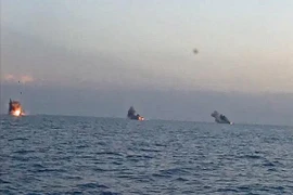 Hải quân Mỹ phóng tên lửa tiêu diệt thành công cụm tàu cao tốc nhỏ