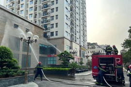 Thực tập phương án chữa cháy tại Tòa nhà HC Golden City