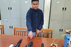 Rao bán súng hơi trên mạng xã hội