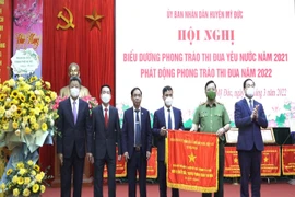 Huyện Mỹ Đức vinh dự đón nhận Cờ Thi đua của Chính phủ