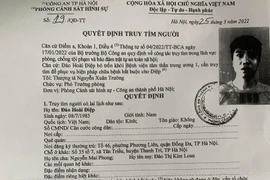 Truy tìm đối tượng bỏ trốn khỏi Bệnh viện tâm thần Trung ương 1 