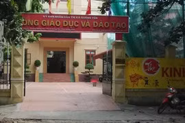 Bắt nguyên Trưởng phòng Giáo dục và Đào tạo thị xã Quảng Yên