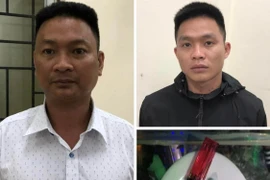 Bắt quả tang 5 đối tượng 'bay lắc' trong quán karaoke