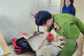 Thu giữ gần trăm con rùa quý "ẩn náu" trong va li kéo chuẩn bị về Quảng Ninh