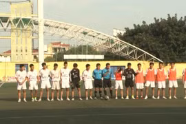 Xác định 2 đội vào chung kết Giải bóng đá học sinh THPT Hà Nội 2014