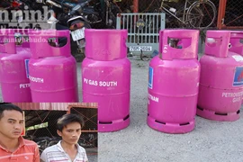 Nhân viên và lái xe thông đồng lấy trộm bình gas