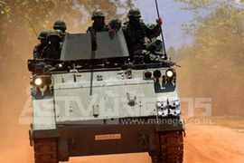 Thái Lan tổ chức diễn tập bắn đạn thật quy mô lớn