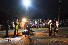 Trả khách về, một lái xe ôm bị tông chết thảm