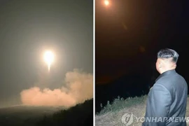 Lãnh đạo Triều Tiên trực tiếp chỉ huy tập trận phóng tên lửa nhằm căn cứ quân sự Mỹ