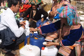 Cay nồng rượu ngô Bản Phố