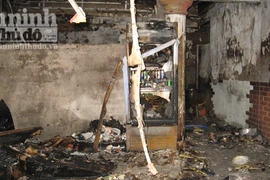 Cháy lớn tại nhà hàng Biển Đêm