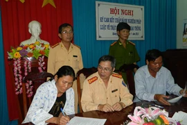 “Hung thần” xe khách ký cam kết đảm bảo ATGT