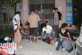 Bắt quả tang 3 đối tượng mua bán ma tuý trong nhà nghỉ