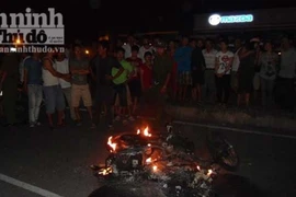 Rượt đuổi "cẩu tặc" như phim hành động trong đêm tối