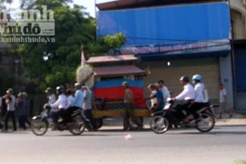 Nghi sốc thuốc, một thanh niên rơi xuống ao chết đuối