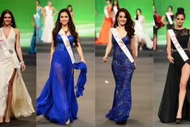 Ngắm người đẹp Miss World trong trang phục dạ hội