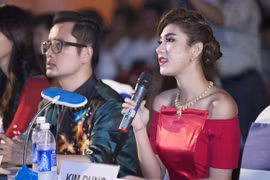 Siêu mẫu Kim Dung rực rỡ trên "ghế nóng"