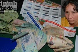 Nữ quái lẻn lên xe chở hàng trộm trên 70 triệu đồng