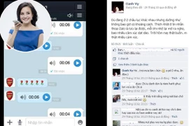 "Lộ" tin nhắn tình cảm Vy Oanh gửi bạn trai Việt kiều