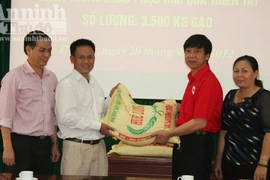 Một cá nhận ủng hộ 10 tấn gạo cho đồng bào lũ lụt ở miền Trung