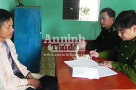 Bắt đối tượng chuyên bán ma túy tại bãi vàng