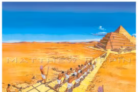 Vén màn bí ẩn kỹ thuật xây dựng kim tự tháp Ai Cập