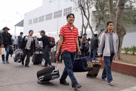 Hơn 500 công nhân Việt Nam từ Libya chuẩn bị về nước