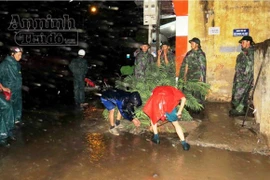 Bão số 14 đang tiến sát bờ, Bắc bộ bắt đầu mưa gió lớn