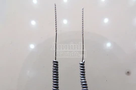 Dị vật cháu bé 3 tuổi nuốt ở phòng khám là "châm gai"