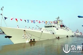 Trung Quốc phản đối Nhật, tăng tàu chiến ra biển Hoa Đông